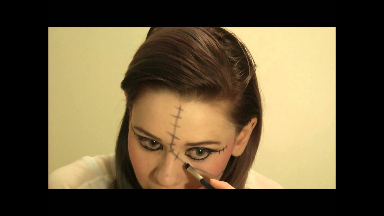Voodoo Doll Inspired Tutorial (Halloween Makeup)
