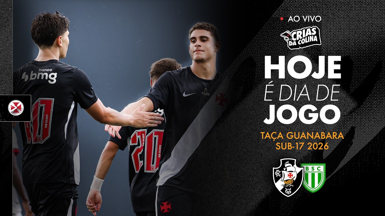 AO VIVO - VASCO x BOAVISTA | TA&Ccedil;A GUANABARA SUB-17
