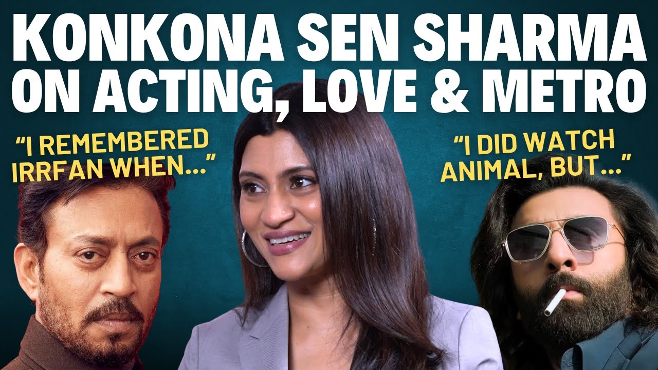 Konkona Sen Sharma Exclusive | Missing Irrfan | Animal | Mr India | Mumbai Changing | Metro In Dino