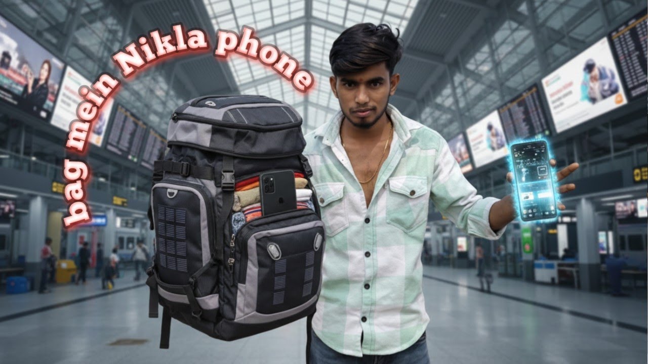 Bag mein Mila phone 📱 जाते-जाते raste per bag  mila  use me Nikla phone 