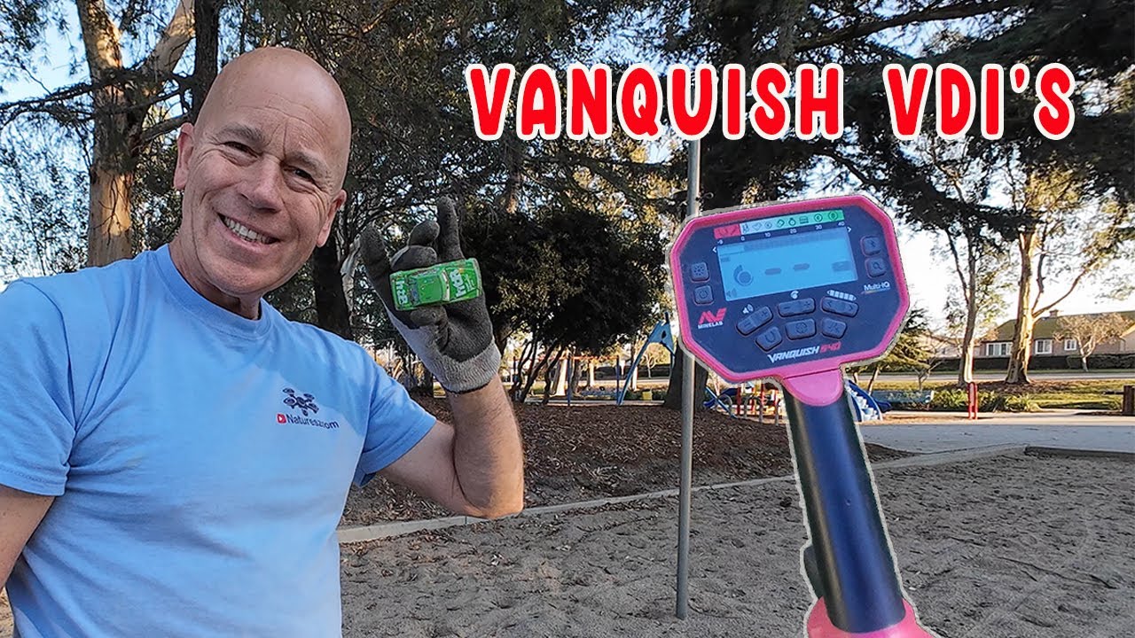 Minelab Vanquish 540 Metal Detecting | VDI's vs Finds