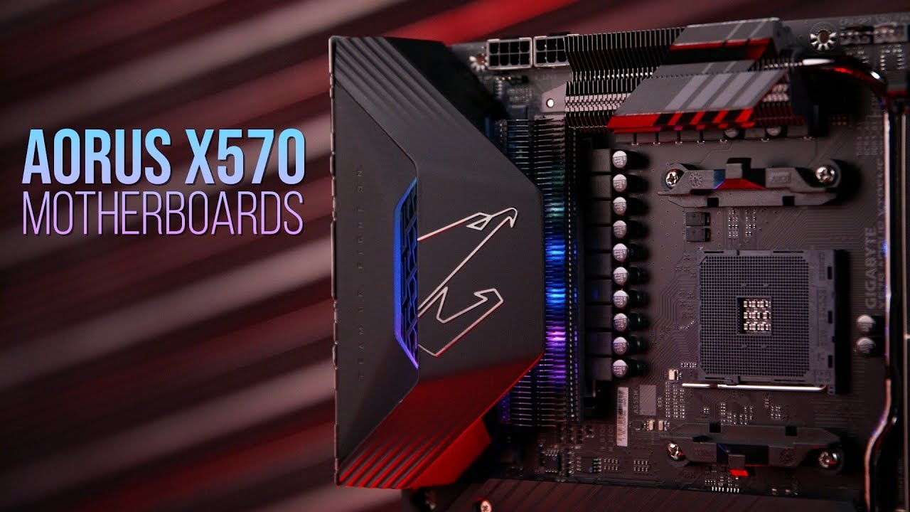 Gigabyte AORUS details AMD Ryzen 3000 X570 motherboards and new hardware