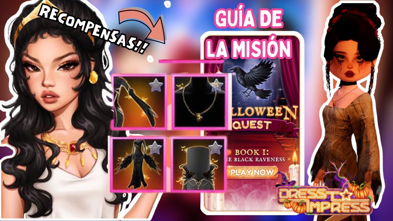 *FREE ITEMS* ¡COMO COMPLETAR LA MISIÓN DE HALLOWEEN EN DRESS TO IMPRESS!#dresstoimpress #dti #roblox