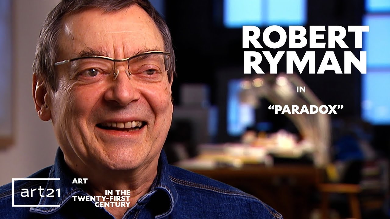 Robert Ryman in 