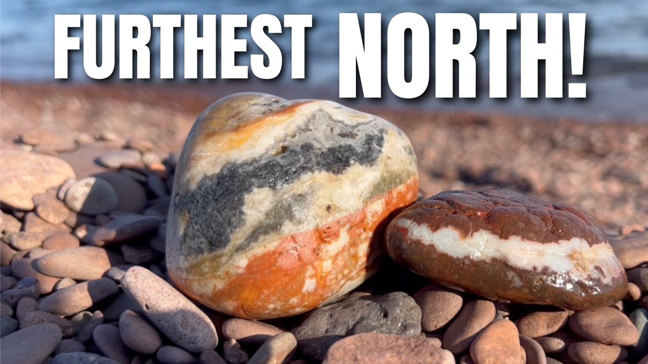 Bizarre Agates At Minnesota's Furthest North Rock Beach