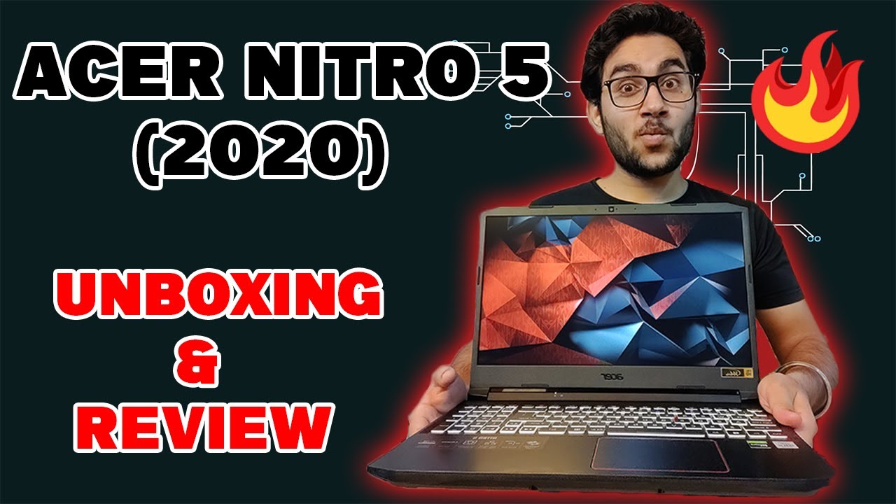 ACER NITRO 5 (2020) | Unboxing & Review | i5 10300H | GTX 1650Ti