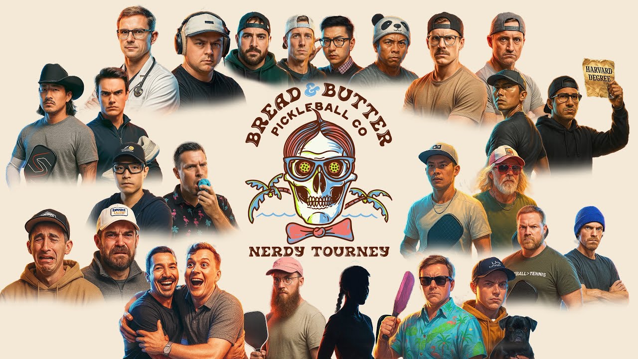 Top Pickleball Influencers Battle It Out | Bread & Butter Nerdy Tourney Recap