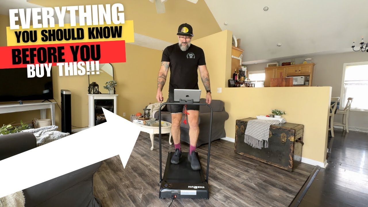 THERUN Walking Pad, 2.5 HP Treadmill Overview Review #affiliate #ad