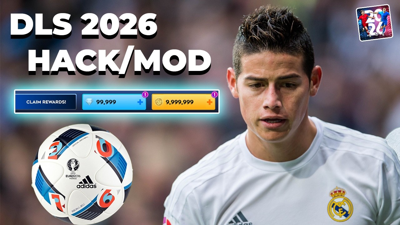 DLS 26 Hack/Mod &ndash; Free Diamonds, Glitch & Unlimited Gems -- Dream League Soccer 2026 (iOS, Android)