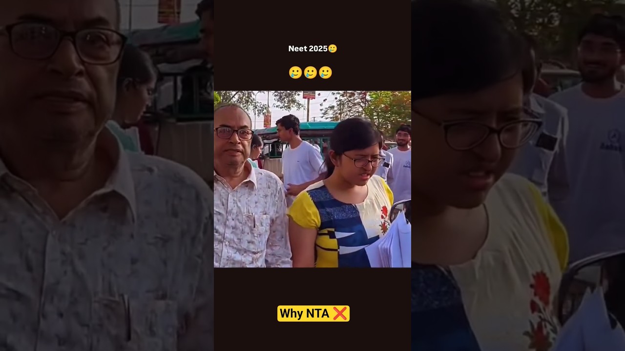 Student crying 😭 #neet2025 #youtubefeed #youtubeshorts #aiimsdelhi #neetmotivation #neetexam #doctor