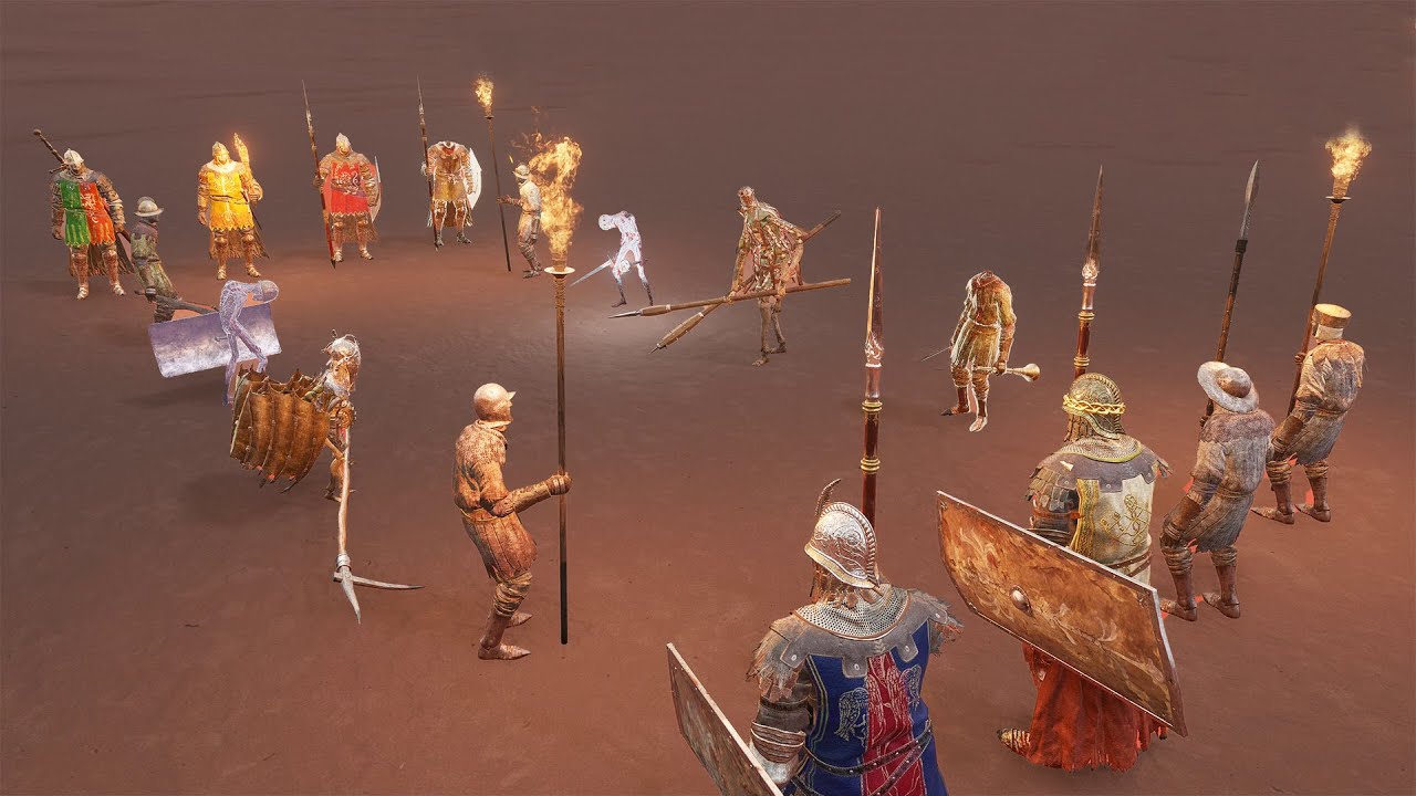 The EPIC Battle Royale of ALL SOLDIERS - Elden Ring