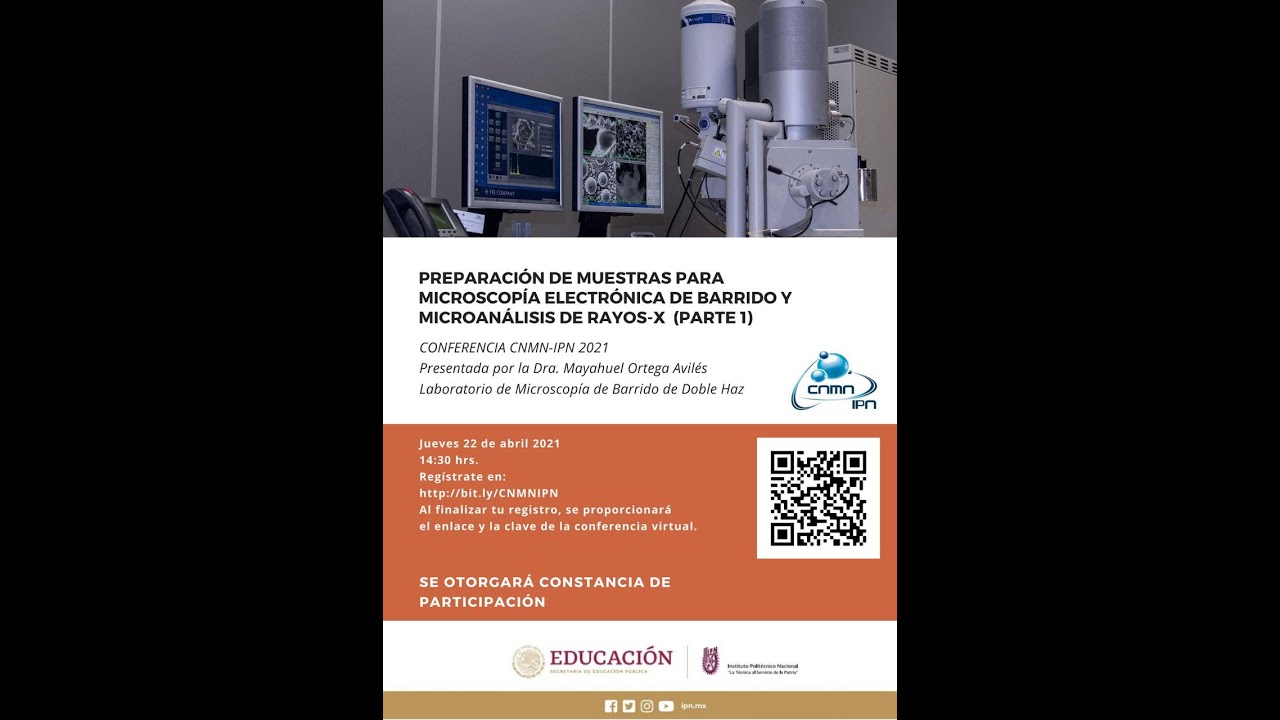 Preparación de nuestras para Microscopía Electrónica de Barrido y Microanálisis de Rayos-X