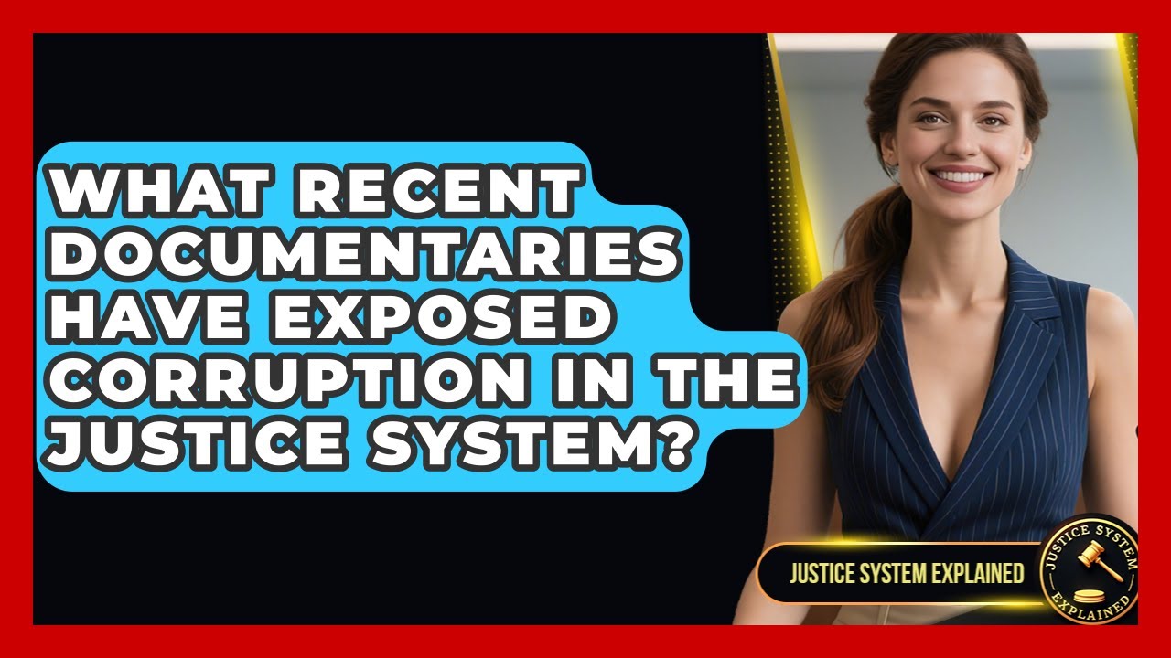 What Recent Documentaries Have Exposed Corruption in the Justice System? - Justice System Explained