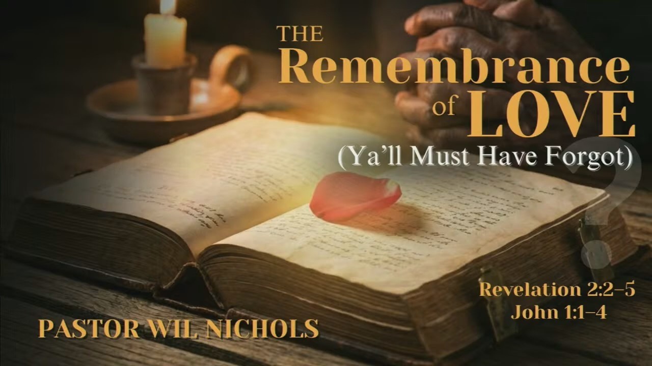 Воспоминания о любви (Вы, должно быть, забыли) (Только проповедь) 15.03.2026