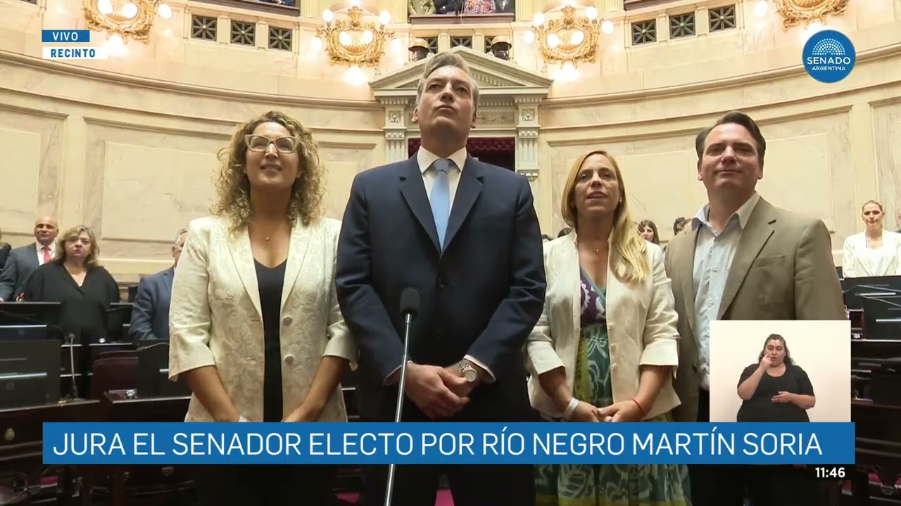 JURA MART&Iacute;N SORIA COMO SENADOR - SESI&Oacute;N P&Uacute;BLICA ESPECIAL 28-11-25