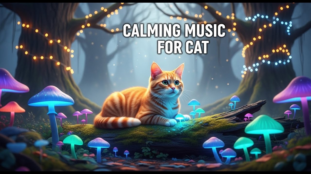 12 Hours of Peaceful Sounds for Cats 💖 Calming Music for Anxiety, Insomnia & Healing