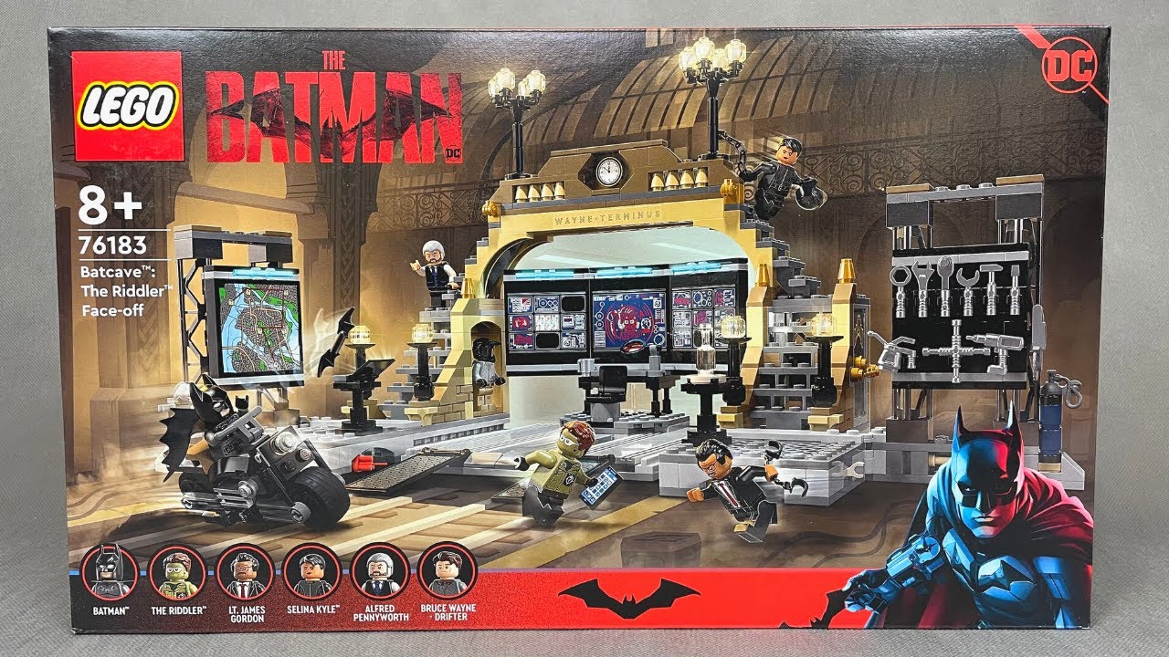 LEGO DC SUPER HEROES 76183 | JASKINIA BATMANA: POJEDYNEK Z CZŁOWIEKIEM-ZAGADKĄ | RECENZJA