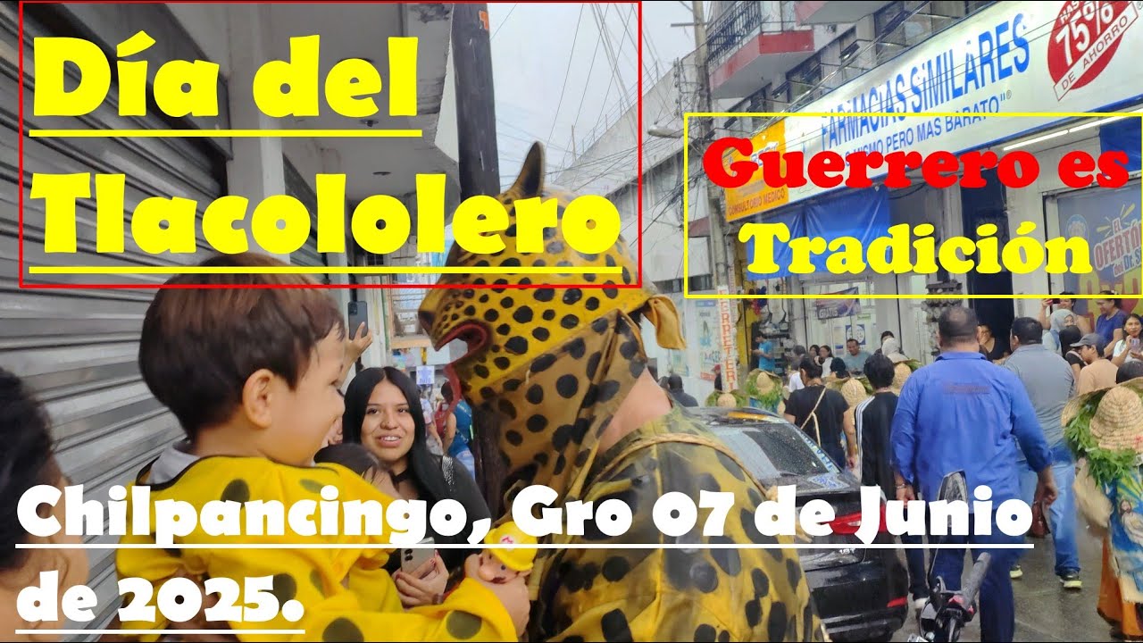 Dia del Tlacololero 2025. Recorrido de Danzas de todos los Barrios de Chilpancingo Guerrero.