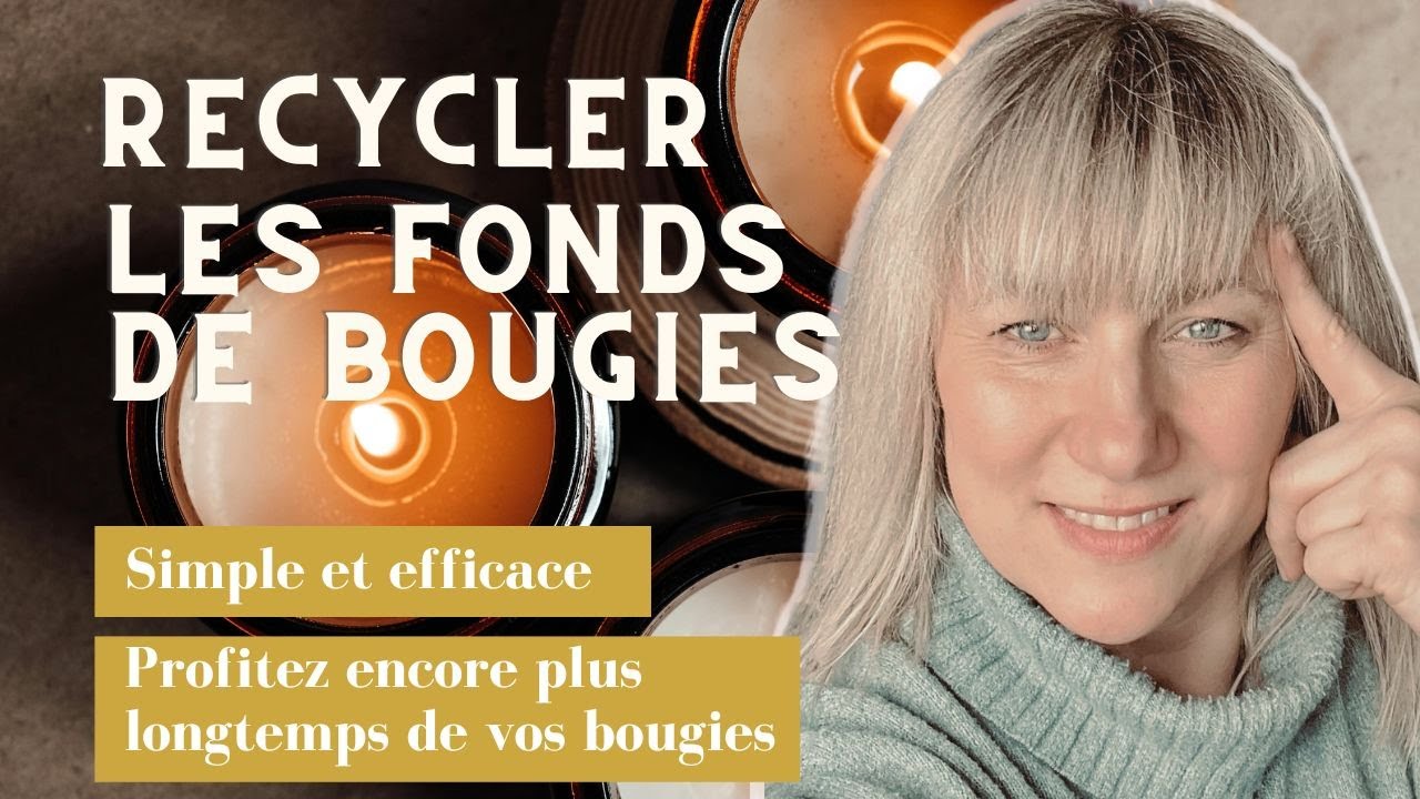 Comment faire une bougie avec des restes de bougies ?