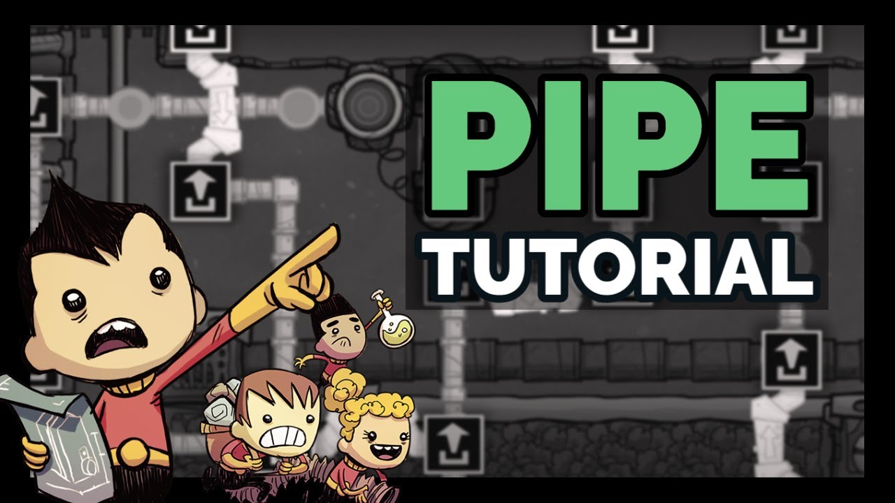 A Practical Pipe Tutorial for Oxygen Not Included #oxygennotincluded #guide