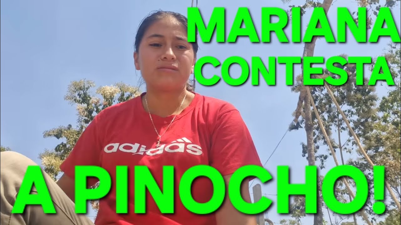 URGENTE! MARIANA MUY CABREADA CON PINOCHO, POR FIN HABLÓ!! Parte 1