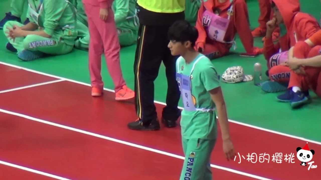 [Fancam] 130128 MBC ISC Zitao high jump practice & trial jump