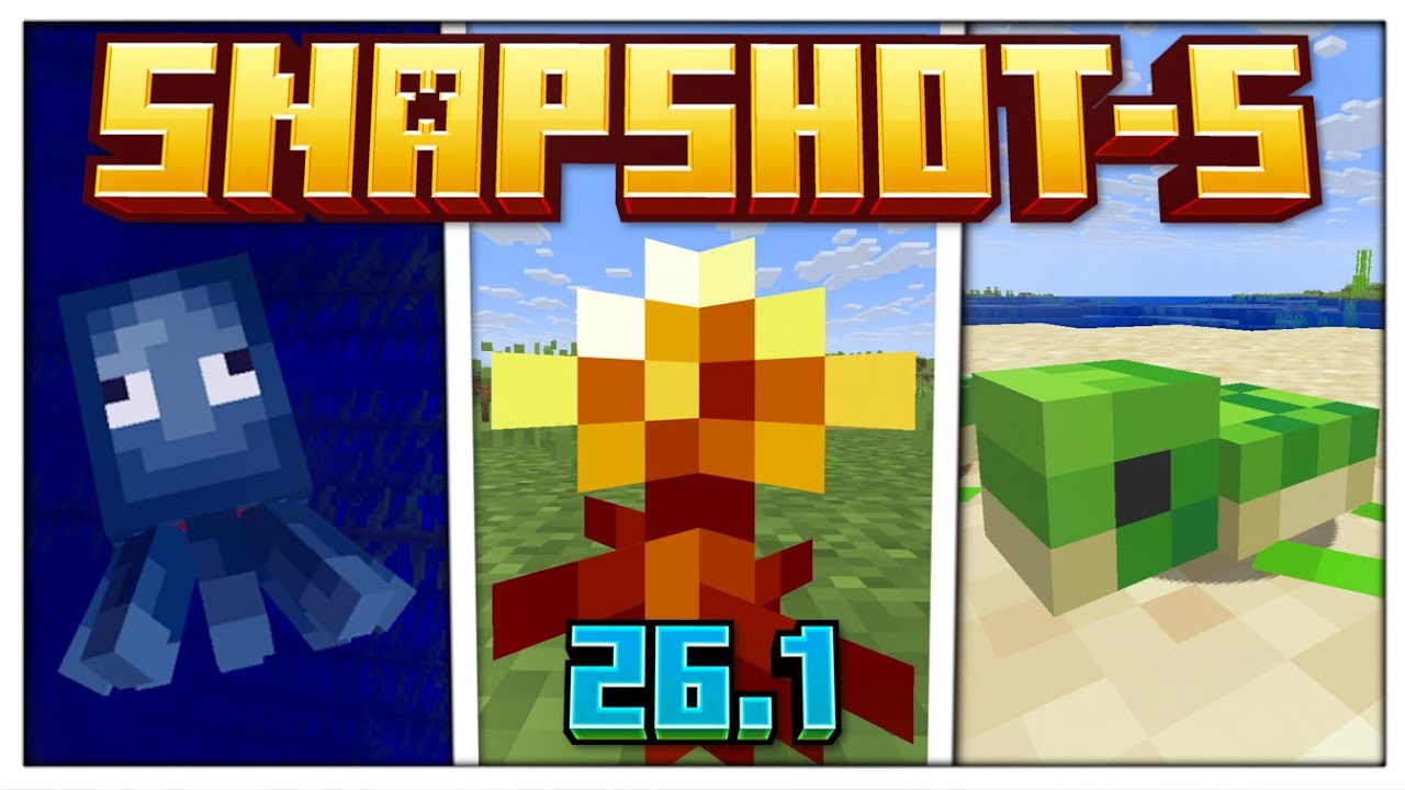 Zatrzymywanie Wzrostu Małych Mob&oacute;w do Minecraft 26.1 [Snapshot-5]
