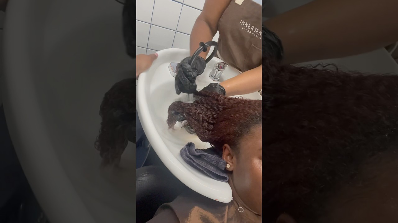 I BECAME A HAIR MODEL PT 2 #hairmodel #minivlog #naturalhair