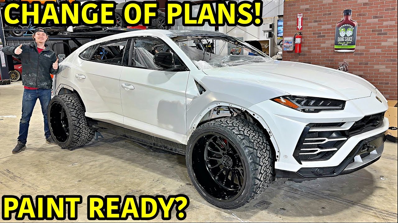 Rebuilding A Wrecked Lamborghini Urus Part 18!!!