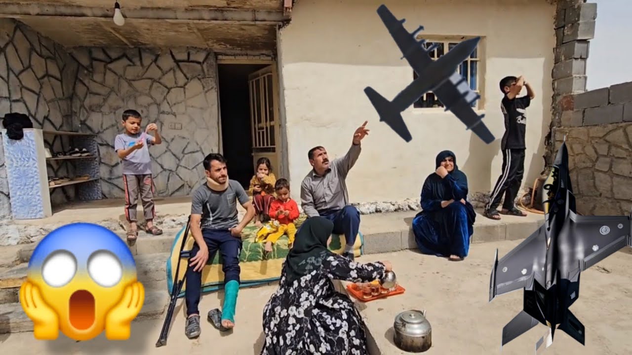 Javad and Majid's Family Visit: Endless Effort to Find American Pilot in the Mountains of Nomads 😱✈️
