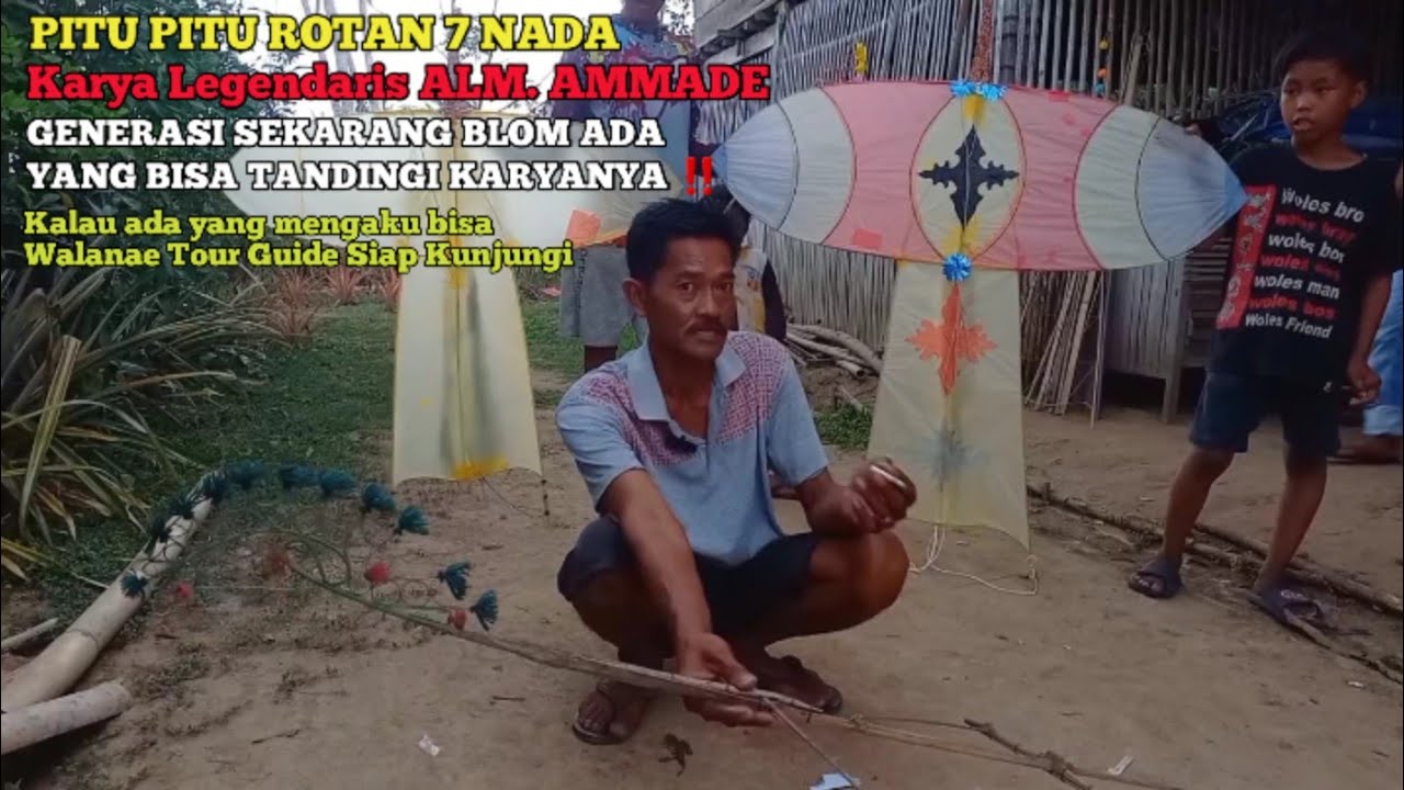 🔴Pitu Pitu Rotan Khas Suku Bugis Di Tancung, Kec. Tanasitolo, Kabupaten Wajo, Sulawesi Selatan