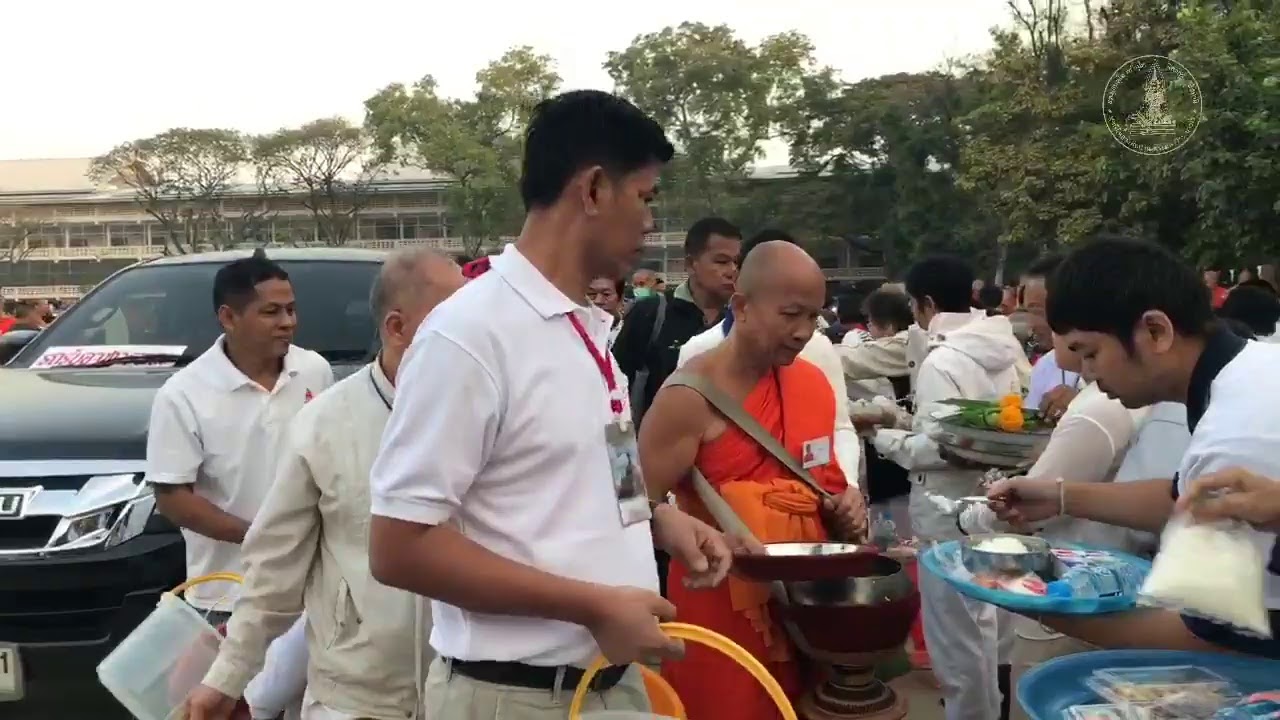 บิณฑบาตร วันศุกร์ที่ 13 ธันวาคม 2562