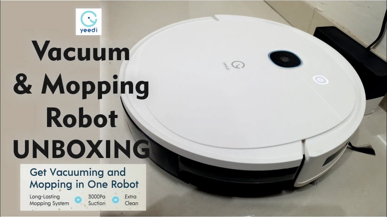 झाड़ू पोछा करने वाली रोबोट I Jhadu Pocha Machine Automatic Robot I Yeedi VAC2 Unboxing