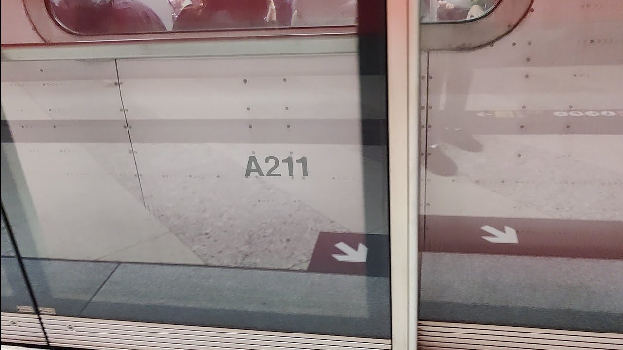 港鐵M-Train（A211）荔景至葵芳（行車片段）