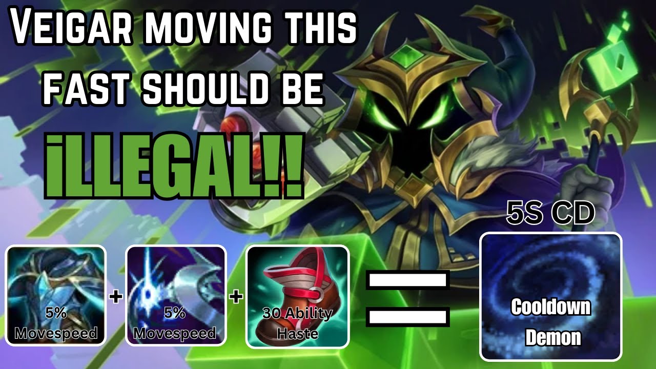 The Most Toxic Veigar Build EVER!! I'm too FAST | Wildrift Veigar Mid Gameplay