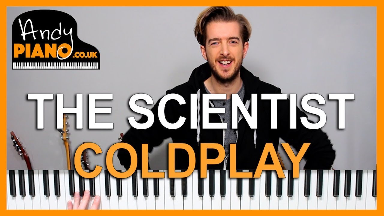 COLDPLAY - 'THE SCIENTIST' EASY SONGS ON PIANO - TUTORIAL