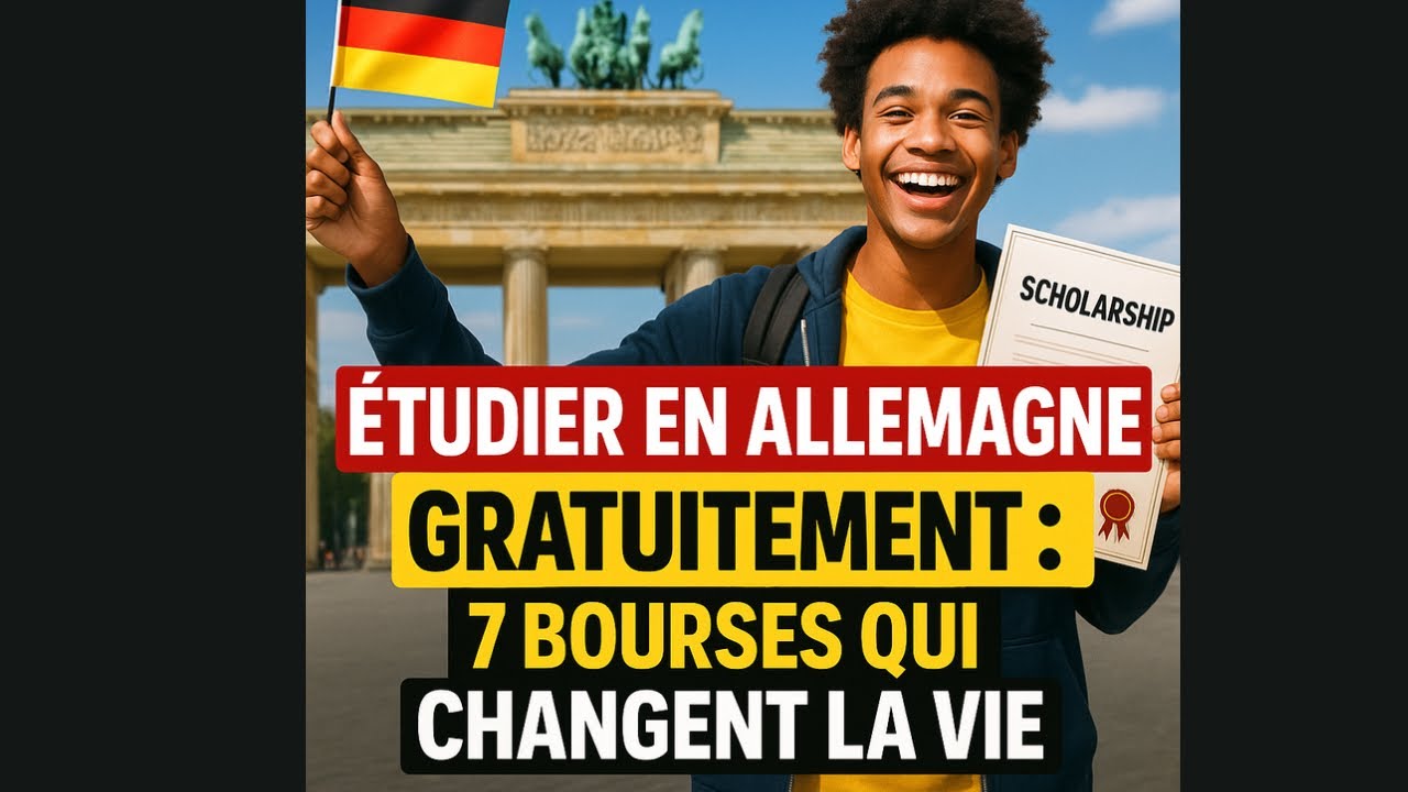 &Eacute;TUDIER EN ALLEMAGNE GRATUITEMENT : 7 BOURSES QUI CHANGENT LA VIE
