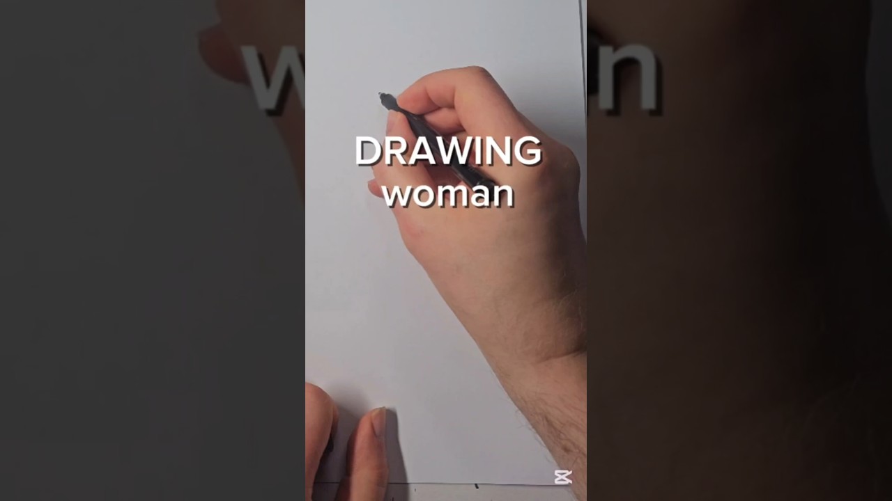 Drawing woman #tegning #Drawing #artistofyoutube #pennsvinger