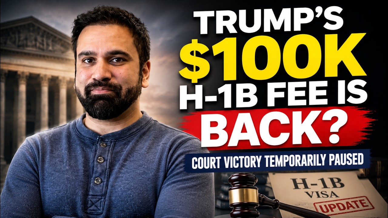 ОБНОВЛЕНИЕ: Плата Трампа в размере 100 000 долларов за визу H-1B снова взиматься? Судебное разбир...