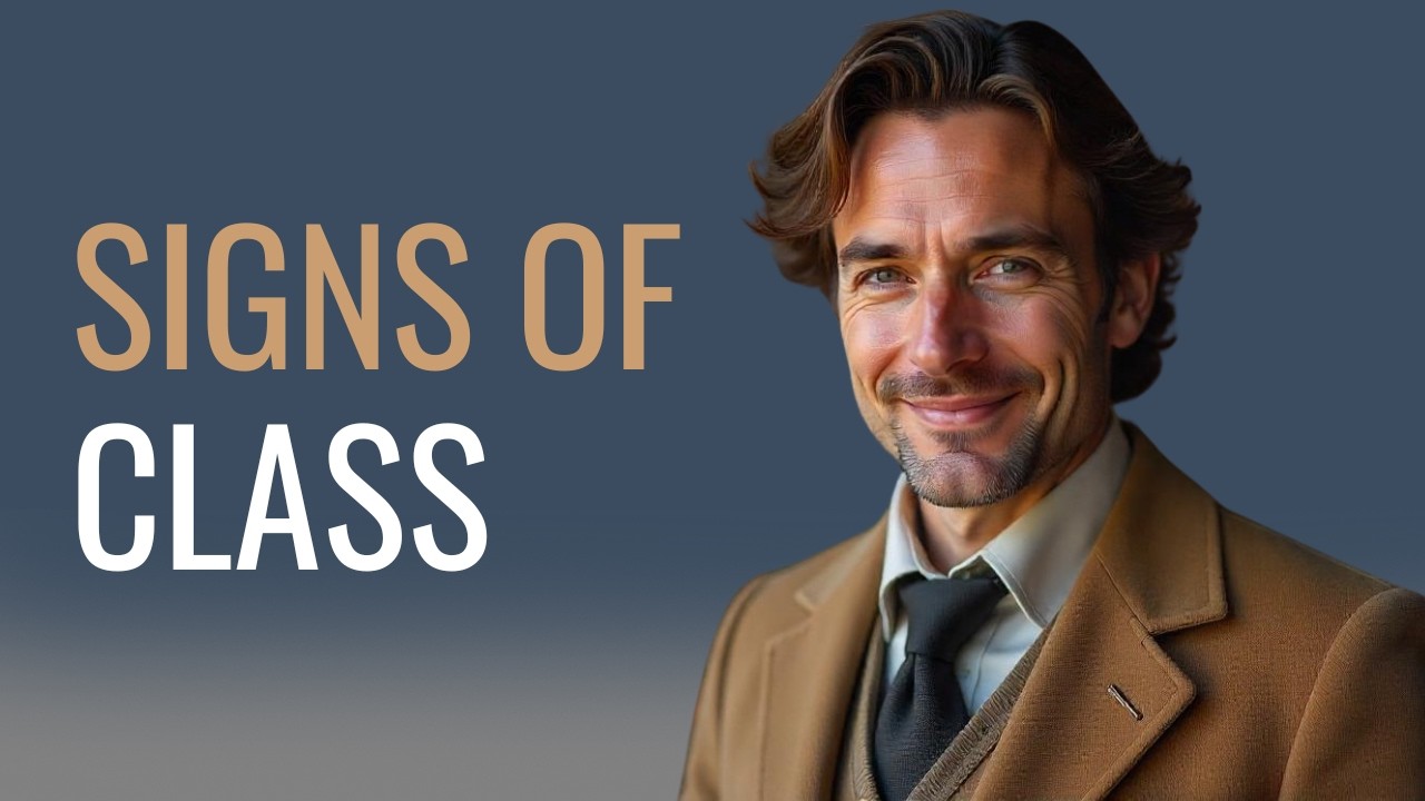7 Surprising Signs of a Man with Genuine Class