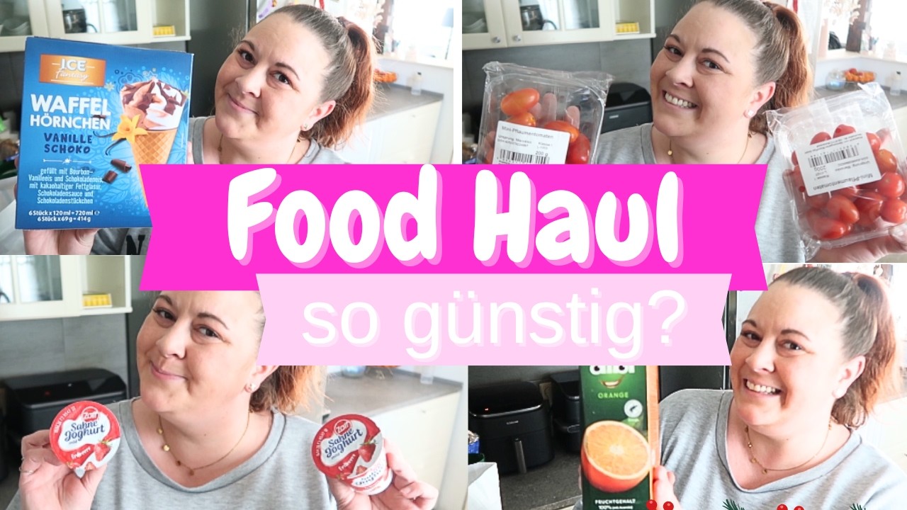XXL FOOD HAUL - jede Woche günstiger 🤩| Fräulein Jasmin
