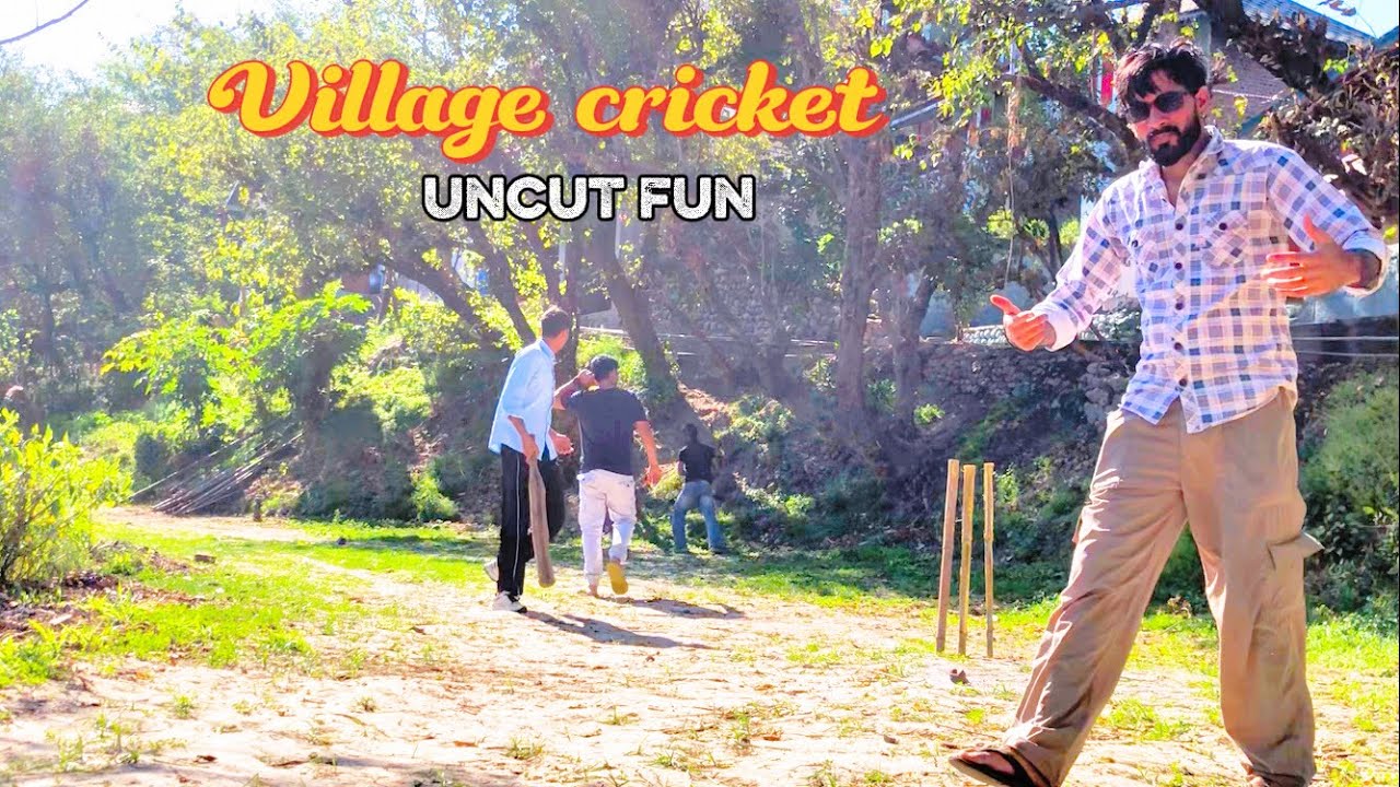 Village cricket 🏏 #vlog @BBoysTube @souravjvlogs @ElvishYadavVlogs