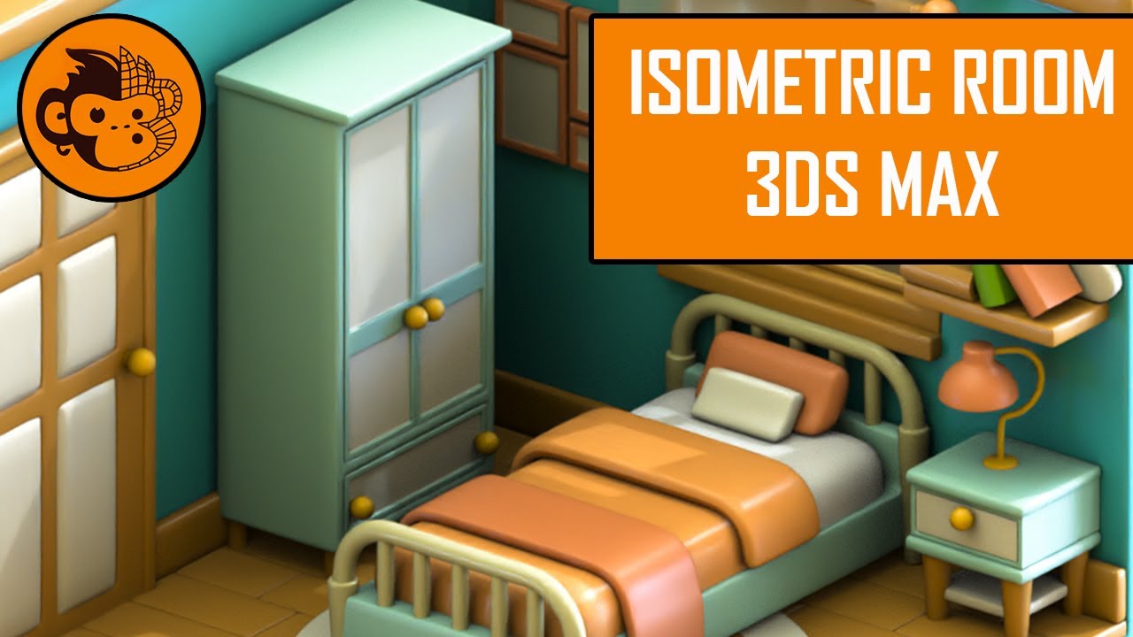 LIVE - Isometric room - 3ds max... and maybe if I have time texturing in Painter