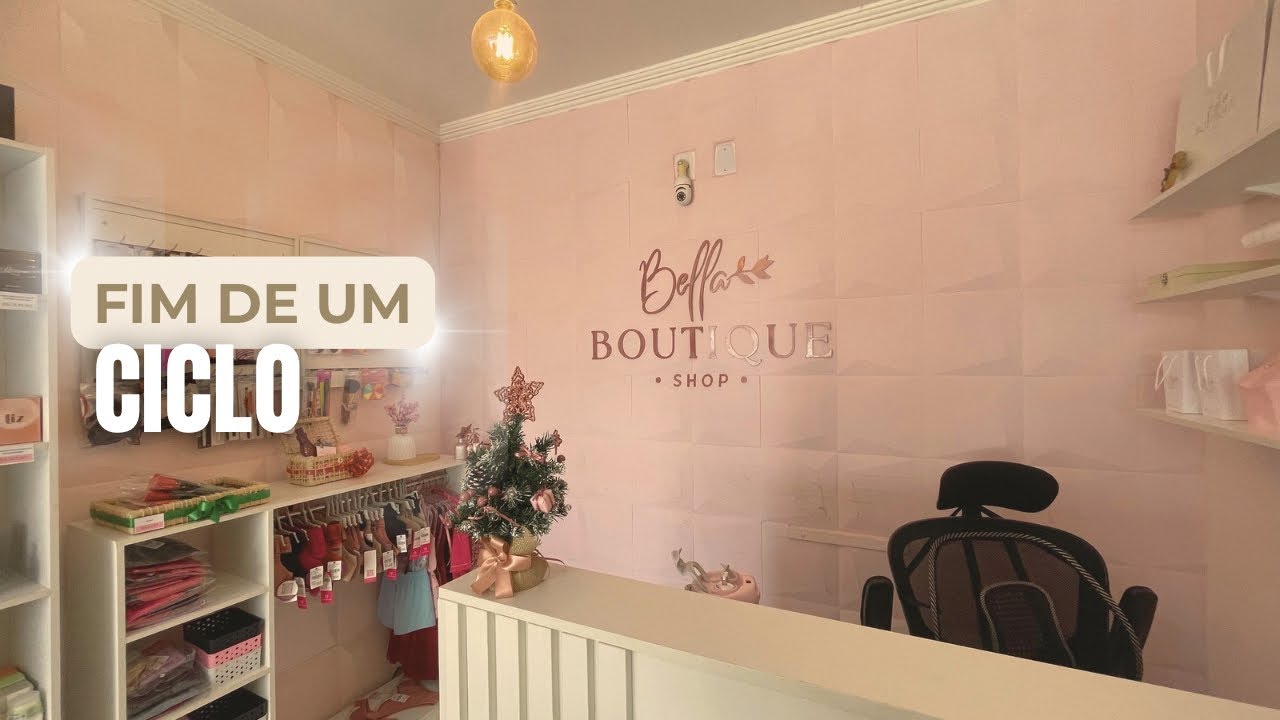FIM DE UM CICLO - LOJA DE MAQUIAGEM, PERFUMARIA E PRESENTES 