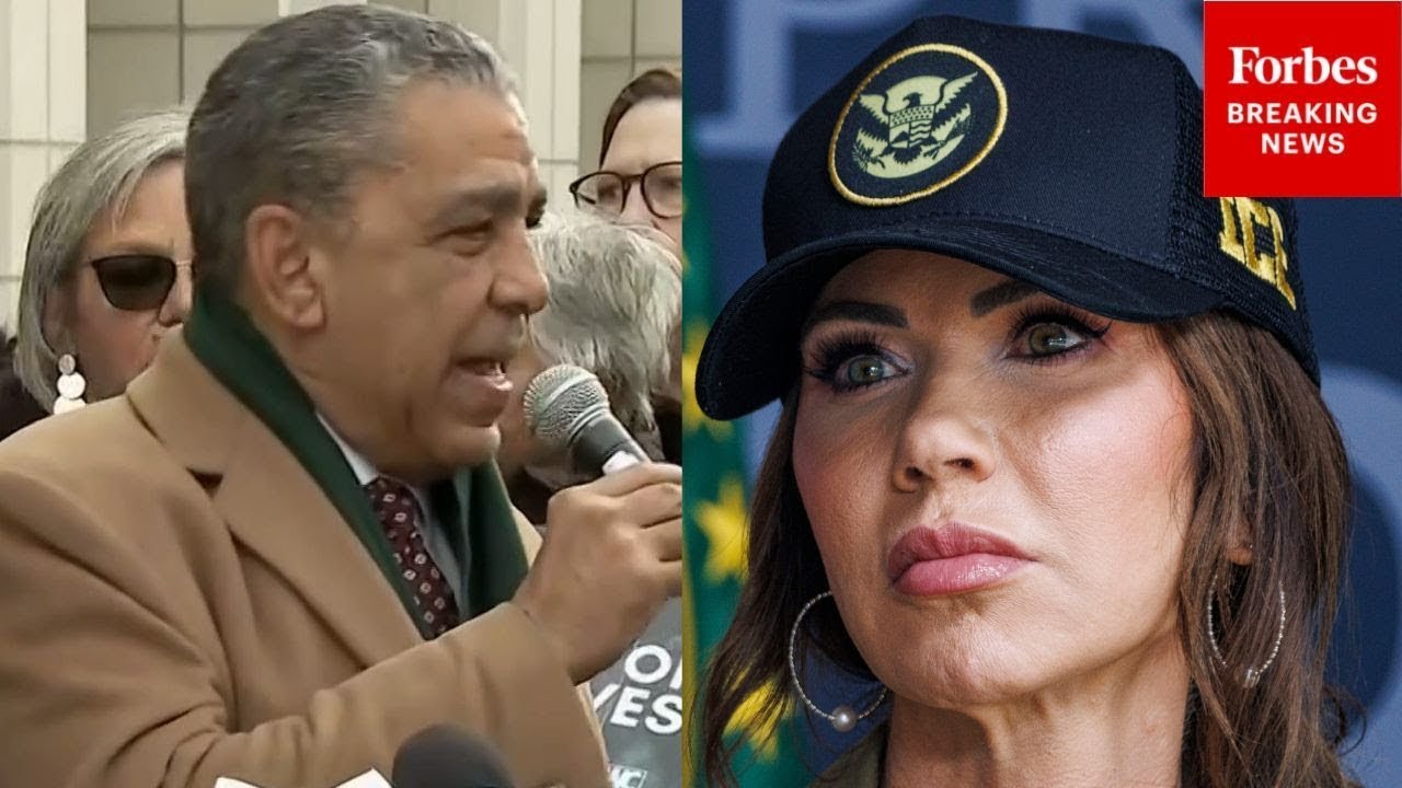 BREAKING NEWS: Democrats Hold Press Conference Outside Washington DC ICE HQ Demanding Noem Resign