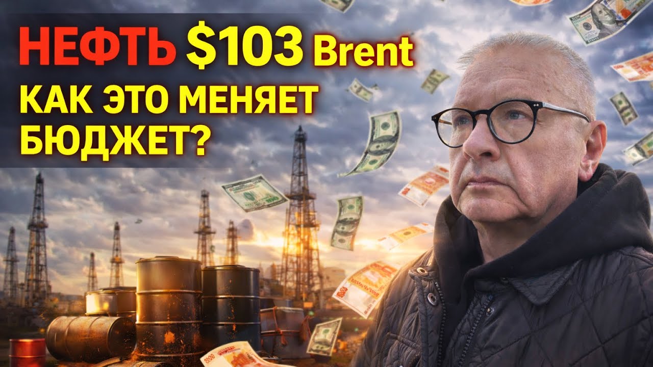Нефть $103 (Brent): сколько получит бюджет России?