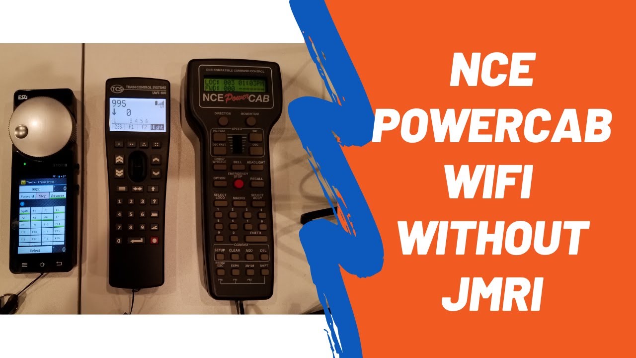 NCE Power Cab Simple WiFi Addition Without JMRI