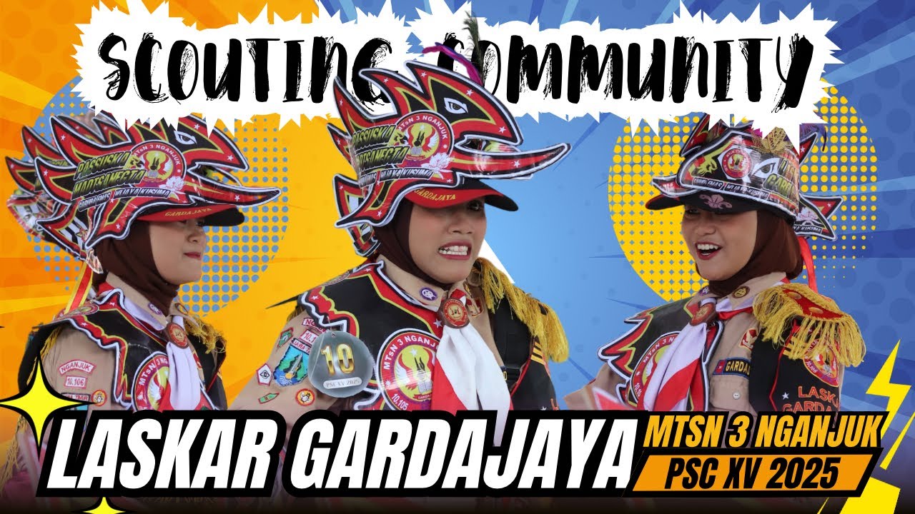 YEL-YEL KREASI LASKAR GARDAJARYA | MTSN 3 NGANJUK | PRAMANDA’S SCOUT COMPETITION XV 2025