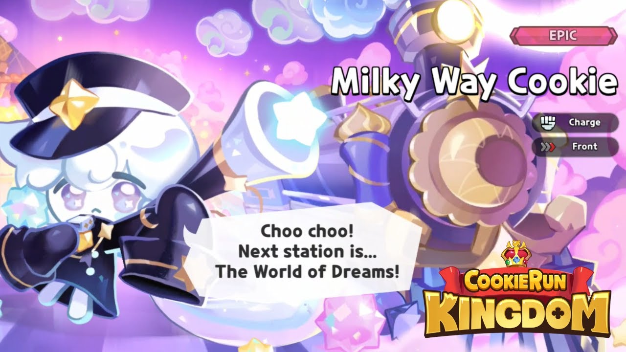 Milky Way Cookie - Cookie Run Kingdom [Gacha Animation]