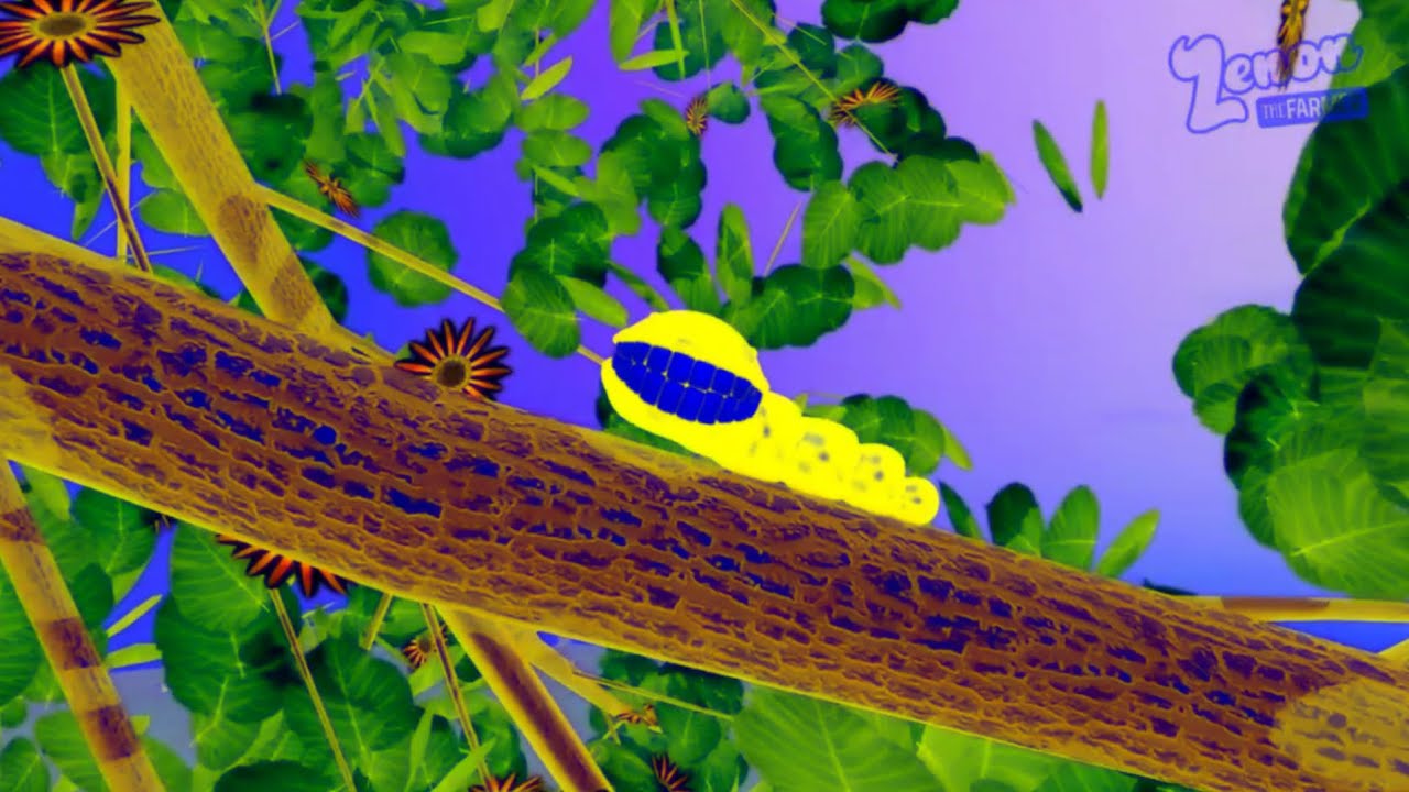 Caterpillar laughed at woodpecker//Sponsored by Gamavision Csupo effects